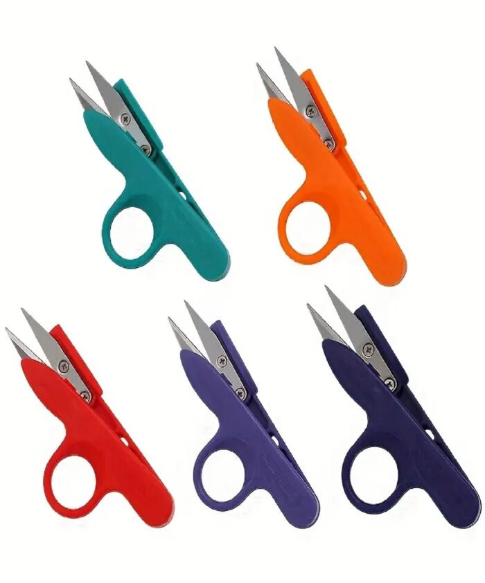 Clipper Cutter Scissors Snip Thread Sewing Cross Stitch Crafts Thread Cutting Tool, Plastic Handle, Home Use, Sewing Scissors Craft projects DIY
